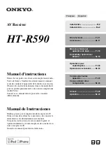 Onkyo HT-R590 Instruction Manual preview