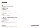 Preview for 90 page of Onkyo HT-R695 Basic Manual