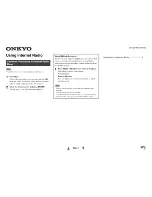 Preview for 109 page of Onkyo HT-R758 Instruction Manual