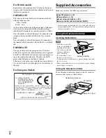 Preview for 4 page of Onkyo HT-R980 Instruction Manual