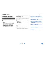 Preview for 77 page of Onkyo HT-RC440 Owner'S Manual