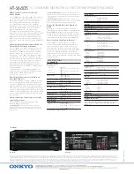 Preview for 2 page of Onkyo HT-S6405 Quick Manual