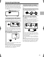 Preview for 21 page of Onkyo HT-SP904 Instruction Manual