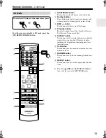 Preview for 15 page of Onkyo HT-SR600 - 5.1 Home Theater Entertainment System Instruction Manual