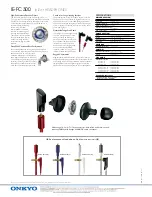 Preview for 2 page of Onkyo IE-FC300 I Brochure & Specs