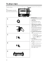 Предварительный просмотр 8 страницы Onkyo K-185X Instruction Manual