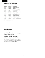 Preview for 6 page of Onkyo M-501 Service Manual