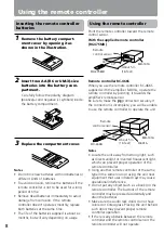 Предварительный просмотр 8 страницы Onkyo MD-101A Instruction Manual