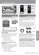 Предварительный просмотр 15 страницы Onkyo MD-101A Instruction Manual