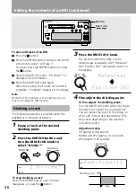 Preview for 36 page of Onkyo MD-101A Instruction Manual