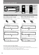 Предварительный просмотр 14 страницы Onkyo MD-105TX Instruction Manual