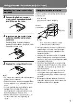 Preview for 9 page of Onkyo MD-105X Operating Instructions Manual