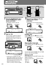 Preview for 14 page of Onkyo MD-105X Operating Instructions Manual