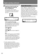 Preview for 30 page of Onkyo MD-105X Operating Instructions Manual