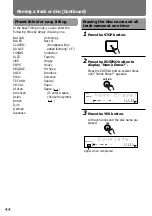 Preview for 44 page of Onkyo MD-105X Operating Instructions Manual