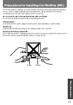 Preview for 51 page of Onkyo MD-105X Operating Instructions Manual