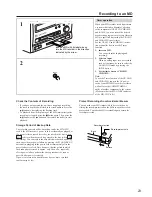 Preview for 23 page of Onkyo MD-185X Instruction Manual