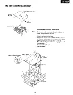 Предварительный просмотр 29 страницы Onkyo MD-185X Service Manual