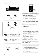 Preview for 12 page of Onkyo MD-2521 Instruction Manual