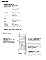 Preview for 2 page of Onkyo P-301 Service Manual