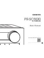 Preview for 1 page of Onkyo PR-SC5530 Basic Manual