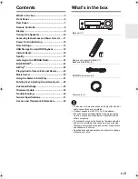 Preview for 5 page of Onkyo R-N855 Instruction Manual