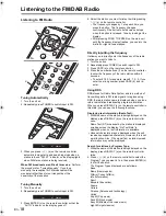 Preview for 18 page of Onkyo R-N855 Instruction Manual