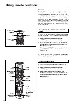 Предварительный просмотр 1 страницы Onkyo RC-390M Manual