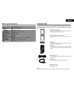 Предварительный просмотр 2 страницы Onkyo SE-U55 Service Manual