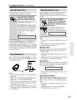 Preview for 39 page of Onkyo SKB-530 Instruction Manual