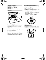 Preview for 2 page of Onkyo SKF-3600 Instruction Manual