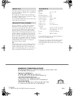 Preview for 4 page of Onkyo SKF-3600 Instruction Manual