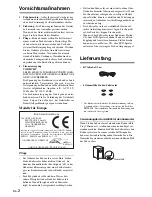 Preview for 8 page of Onkyo SKW-208 Instruction Manual