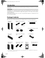 Preview for 4 page of Onkyo SKW-240 Instruction Manual