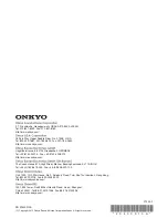 Preview for 8 page of Onkyo SKW-770 Instruction Manual