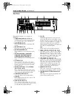 Preview for 8 page of Onkyo SR502S - 6.1 Channel Home Theater Receiver Instruction Manual