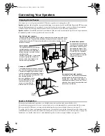 Preview for 16 page of Onkyo SR502S - 6.1 Channel Home Theater Receiver Instruction Manual