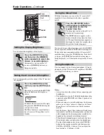 Preview for 56 page of Onkyo SR605S - AV Receiver User Manual