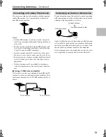 Preview for 19 page of Onkyo SR606S - AV Receiver Instruction Manual