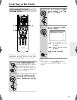 Preview for 51 page of Onkyo SR606S - AV Receiver Instruction Manual