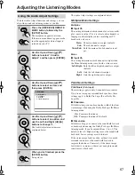 Preview for 67 page of Onkyo SR606S - AV Receiver Instruction Manual