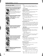 Preview for 78 page of Onkyo SR606S - AV Receiver Instruction Manual