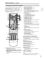 Предварительный просмотр 15 страницы Onkyo SR706S - AV Receiver Instruction Manual