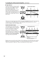 Предварительный просмотр 24 страницы Onkyo SR706S - AV Receiver Instruction Manual