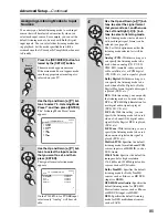 Предварительный просмотр 85 страницы Onkyo SR706S - AV Receiver Instruction Manual