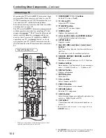 Предварительный просмотр 104 страницы Onkyo SR706S - AV Receiver Instruction Manual