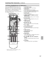 Предварительный просмотр 107 страницы Onkyo SR706S - AV Receiver Instruction Manual