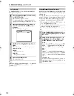 Preview for 98 page of Onkyo SR707 - TX AV Receiver Instruction Manual