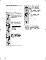 Preview for 104 page of Onkyo SR707 - TX AV Receiver Instruction Manual