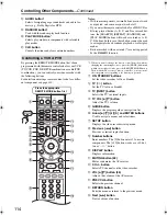 Preview for 114 page of Onkyo SR707 - TX AV Receiver Instruction Manual